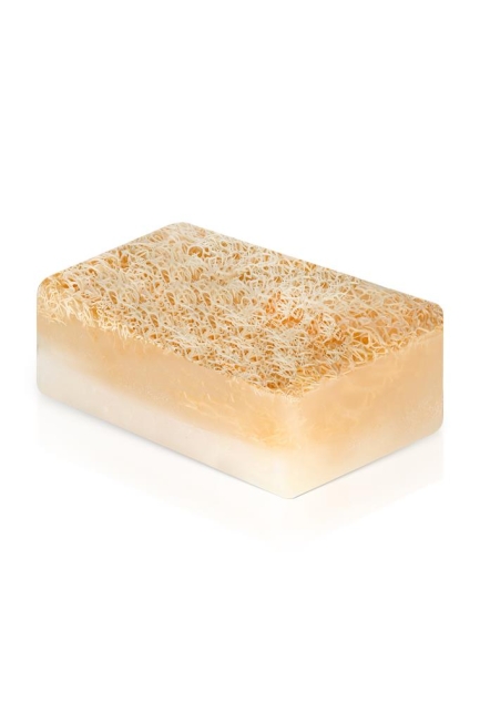 %100 Doğal Kabak Lifli, Gliserinli, El Yapımı Pirinç Sabunu 100 GR