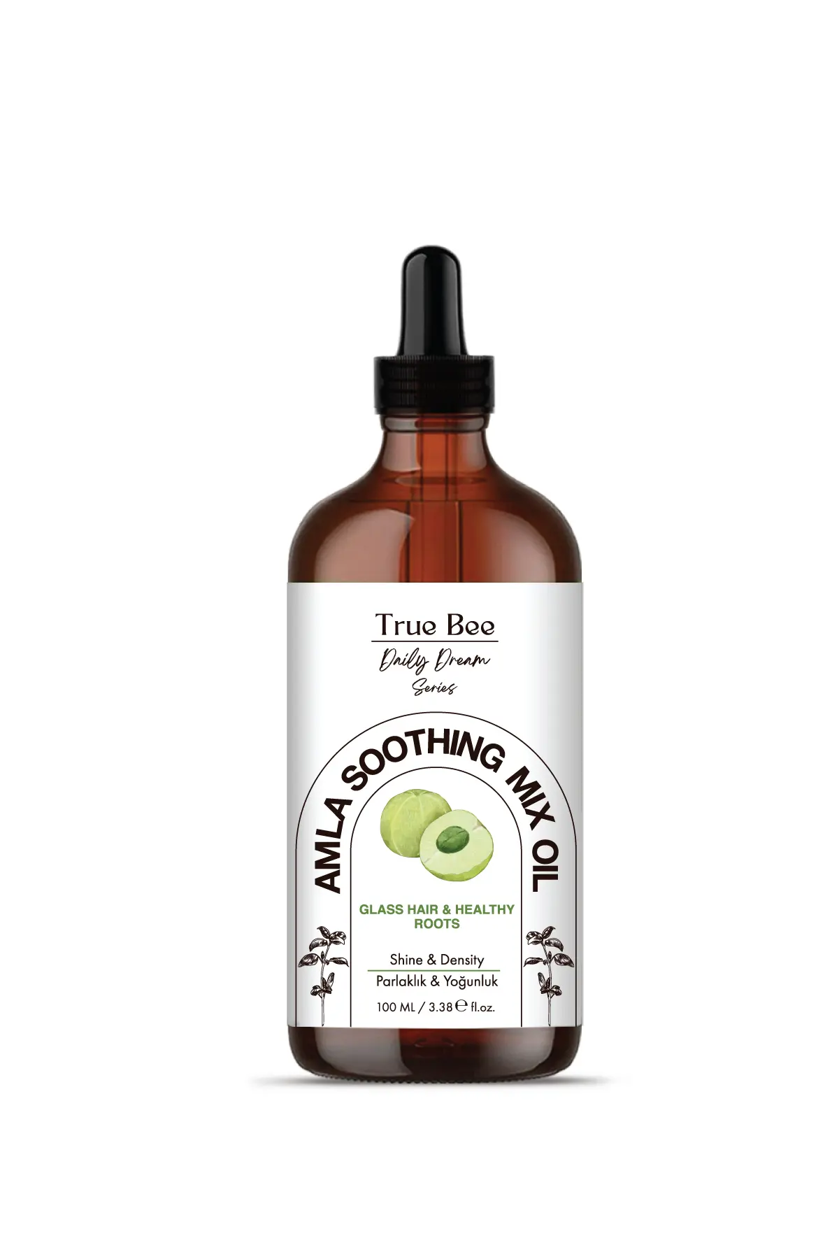 True Bee - True Bee - Daily Dream Care Series - 100 ML Amla Kompleks Yağ ( Hızlı Saç Uzatma -Dökülme Karşıtı- Güçlendirme ) %100 Doğal Soğuk Sıkım