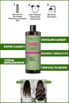 2'Li Biberiye Kompleks Şampuan Seti Saç Oluşumunu Destekleyen Güçlü Formül 2 x 400 Ml - Thumbnail