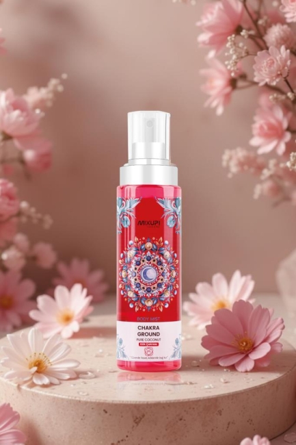 ! Body Mist Chakra Ground | Pure Coconut Vücut Spreyi 200 ml
