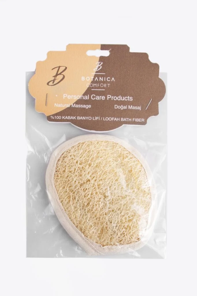 Botanica Comfort - Botanica Comfort %100 Kabak Havlu Süngerli Oval Banyo Lifi