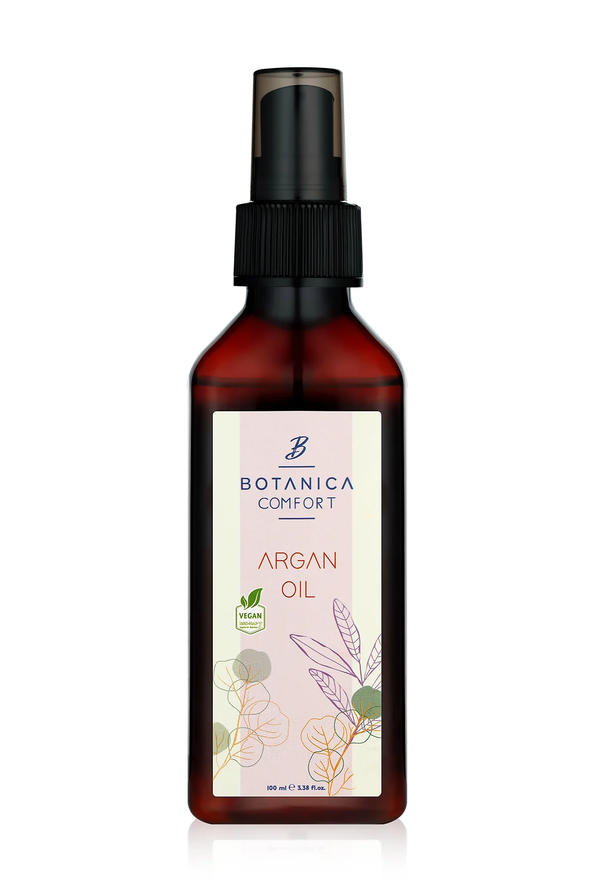 Botanica Comfort - Botanica Comfort Yavaş Uzayan ve Yıpranmış Saçlara Özel Argan Bakım Yağı 100 ml