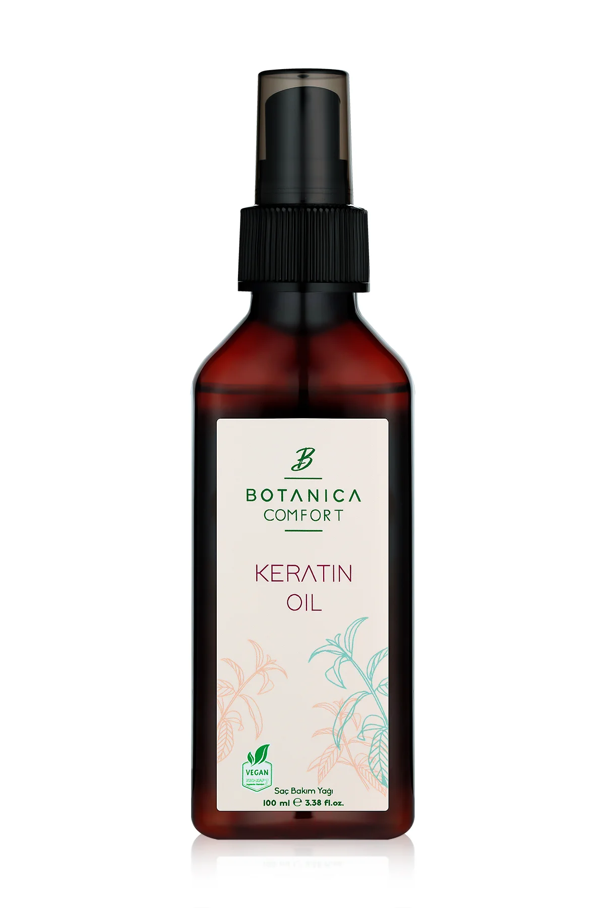 Botanica Comfort Aşırı Yıpranmış Saçlar için Keratin Bakım Yağı 100 ml