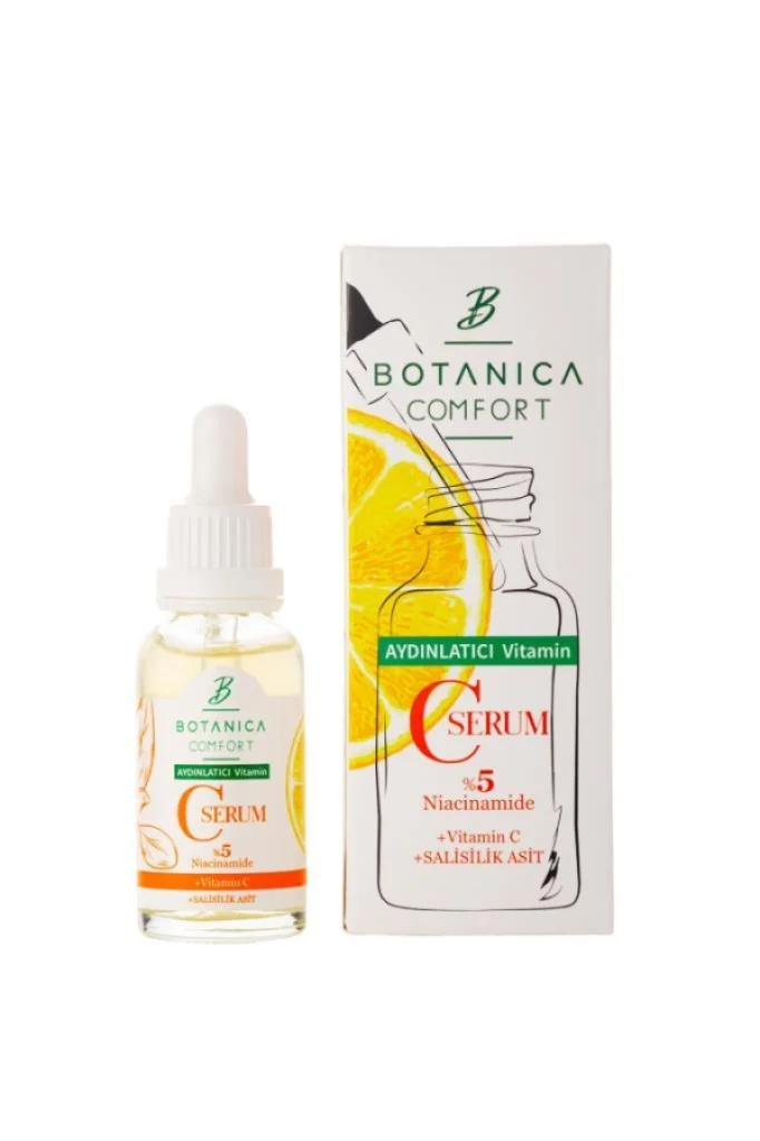Botanica Comfort - Botanica Comfort C Vitaminli Aydınlatıcı Yüz Serumu 30 ml