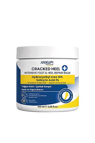 ! Cracked Intensıve Heel & Foot Balm | Yoğun Nem, Çatlak Karşıtı, Ayak Bakımı ve Topuk Bakım Kremi 100 ml - 3