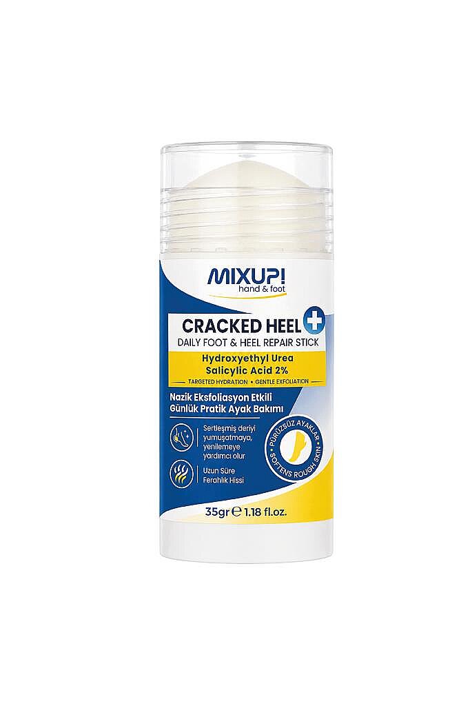 ! Cracked Intensıve Heel & Foot Stick | Yoğun Nem, Çatlak Karşıtı, Koku Karşıtı Etkili Formül | Ayak ve Topuk Çatlak Bakım Kremi 35 gr - 3
