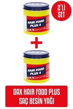 Dax - Dax Hair Food Plus - Saç ve Saç Derisini Besleyen Saç Besin Yağı 213 g X 2'li Set