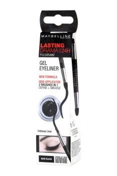 Maybelline New York - Dayanıklı Siyah Eyeliner - Eyestudio Lasting Drama Gel Eyeliner 24H 01 Intense Black 3600530588039