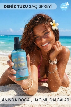 HONEY MONDAY - Deniz Tuzu Etkili Anında Doğal Dalga ve Hacim Sağlayan Elektriklenme Karşıtı Saç Spreyi | Sea Salt Volume Spray 250 Ml Vegan