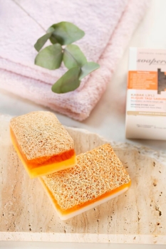 BOTANICA COMFORT - Doğal Kabak Lifli, Gliserinli, El Yapımı Ruşur Taşı Sabunu 100 GR