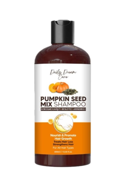 Dökülmeye Meyilli İnce Telli Saçlar İçin Güçlendirmeye Yardımcı Pumpkin Seed Şampuan 400 Ml BüyükBoy