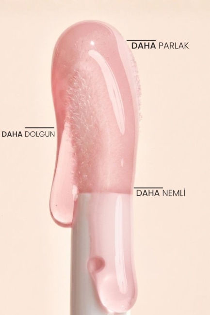 Dolgun, Nemli, Pürüzsüz, Parlak Dudaklar için UV Filtreli Hyaluronik Asit Bitkisel Yağlar İçeren Çilekli Dudak Yağı 6 ml