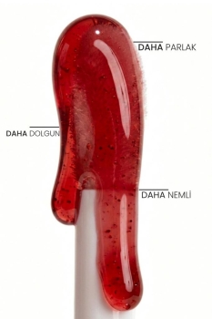 Dolgun, Nemli, Pürüzsüz, Parlak Dudaklar için UV Filtreli Hyaluronik Asit Bitkisel Yağlar İçeren Kirazlı Dudak Yağı 6 ml - Thumbnail