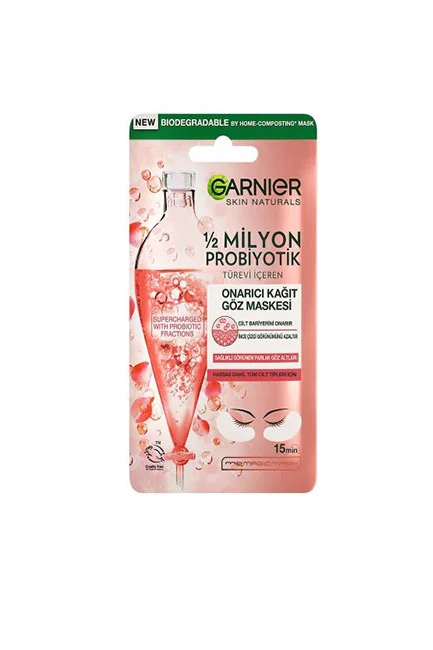 Garnier - Garnier 1/2 Milyon Probiyotik Türevi İçeren Onarıcı Kağıt Göz Maskesi