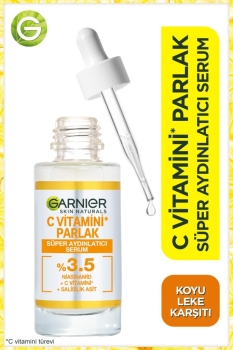 Garnier - Garnier C Vitamini Parlak Süper Aydınlatıcı Serum 30 ml