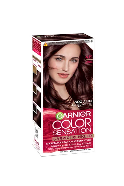 Honey Monday - Garnier Çarpıcı Renkler 4.15 Buzlu Kestane Saç Boyası