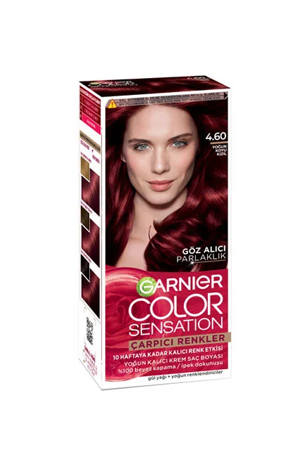 Garnier - Garnier Çarpıcı Renkler 4.60 Yoğun Koyu Kızıl Saç Boyası