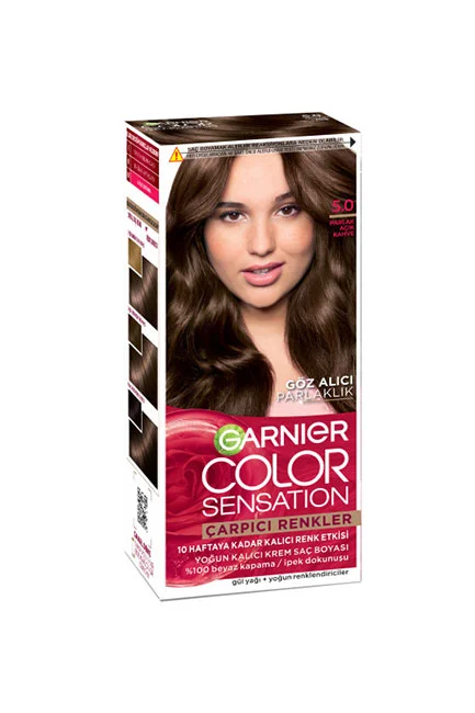 Garnier - Garnier Çarpıcı Renkler 5.0 Parlak Açık Kahve Saç Boyası