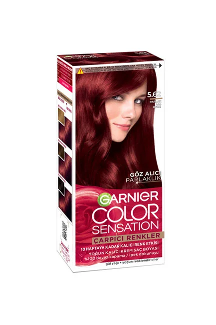 Honey Monday - Garnier Çarpıcı Renkler 5.62 Parlak Lal Kızılı Saç Boyası