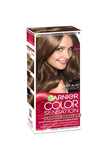 Garnier - Garnier Çarpıcı Renkler 6.0 Yoğun Koyu Kumral Saç Boyası