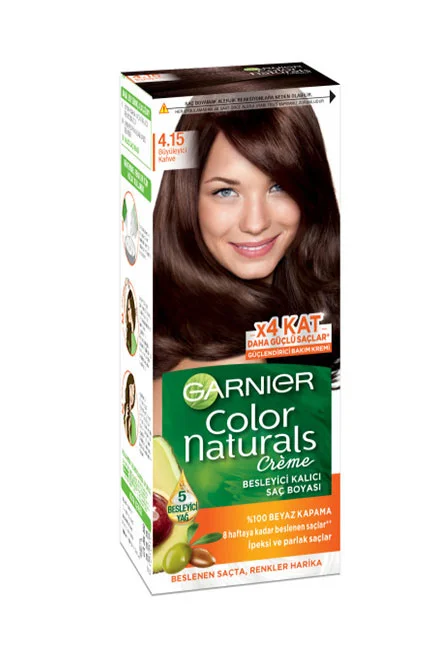 Honey Monday - Garnıer Color Naturals Saç Boyası 4.15 Büyüleyici Kahve