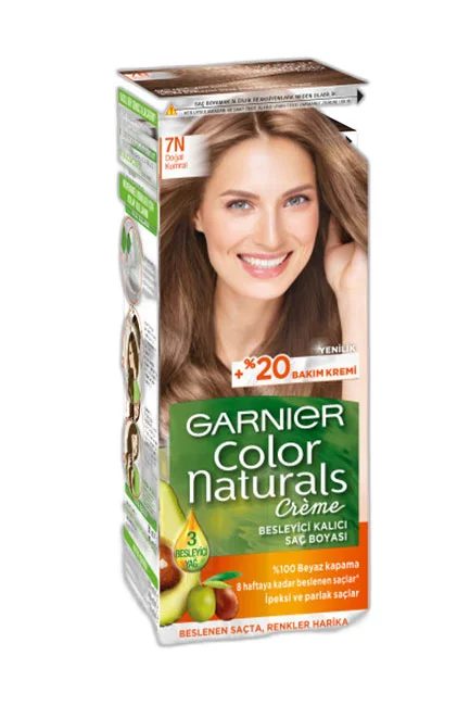 Garnier Color Naturals Saç Boyası 7N Doğal Kumral