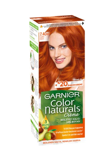 Garnier - Garnier Color Naturals Saç Boyası 7.40 Sultan Bakırı