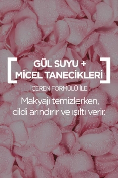 Garnier Micellar Gül Suyu Kusursuz Makyaj Temizleme & Işıltı 400 Ml - Thumbnail