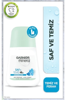 Honey Monday - Garnier Mineral Saf & Temiz Arındırıcı Roll-On Deodorant 50 ml
