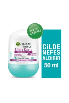 Garnier - Garnier Mineral Ultra Kuru Arındırıcı Roll-On Deodorant 50 ml