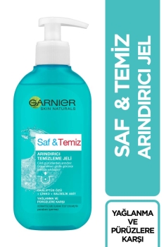 Garnier Saf & Temiz Yağlanma ve Pürüzlere Karşı Temizleme Jeli 200ML - Thumbnail