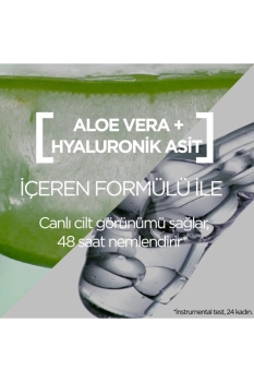 Garnier Skin Naturals Hyaluronik Aloe Jel Günlük Nemlendirici Jel 50 ml - Thumbnail