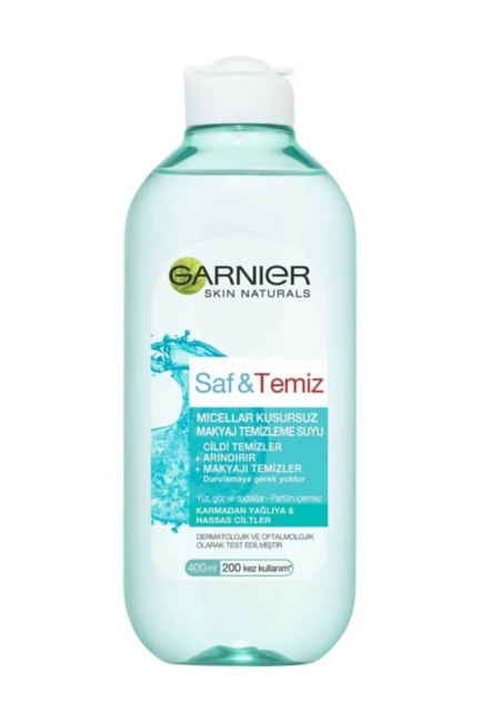 Garnier Skin Naturals Saf & Temiz Micellar Kusursuz Makyaj Temizleme Suyu 400 ml