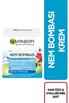 Garnier - Garnier Skin Naturals Tüm Cilt Tipleri için Su Bazlı Nemlendirici Krem 50 ml