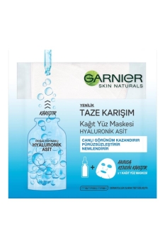 Garnier Taze Karışım Kağıt Yüz Maskesi Hyaluronik 3'lü Set - Thumbnail