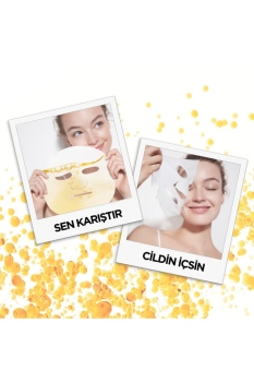 Garnier Taze Karışım Kağıt Yüz Maskesi Vitamin C - Thumbnail