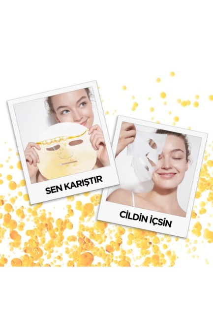 Garnier Taze Karışım Kağıt Yüz Maskesi Vitamin C 