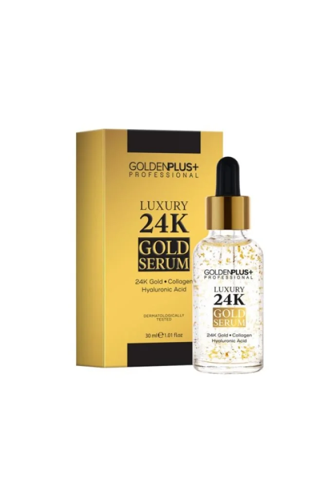GoldenPlus - GoldenPlus 24k Altın Parçacıklı Gold Beauty Serum 30ml