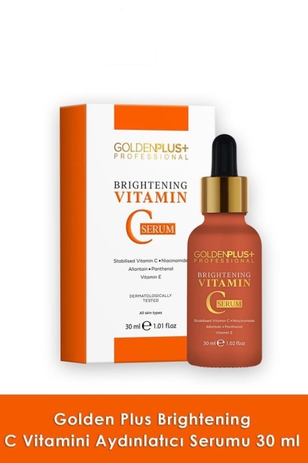 GoldenPlus Mucizevi 3'lü Serum Seti (C Vitamini Serumu + 24K Serum + Gözaltı Serumu)