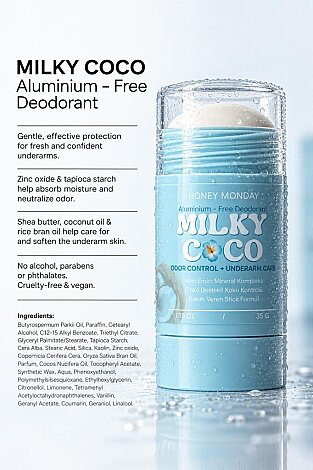 Kadın Stick Deodorant | Alüminyum İçermeyen, Kötü Koku Karşıtı, İz Bırakmayan Formül 35 Gr - 3