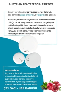 BOTANICA COMFORT Kepek Karşıtı ve Yağlanma Anti Dandruff Çay Ağacı ve Nar Kabuğu Özlü Saç Bakım Tonik 250 ML - Thumbnail