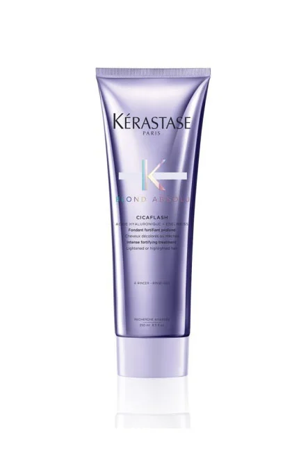 Kerastase - Kerastase Blond Absolu Cicaflash Sarı Saçlar için Parlaklık Veren Durulanan Saç Bakım Kremi 250 ml