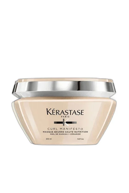Kerastase - Kerastase Curl Manifesto Masque Beurre Haute Nutrition Kıvırcık Saçlar için Besleyici Saç Maskesi 200ml