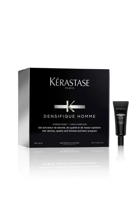 Kerastase - Kerastase Densifique Cure Densifique Homme Erkeklere Özel Yoğunlaştırıcı Serum 30x6ml