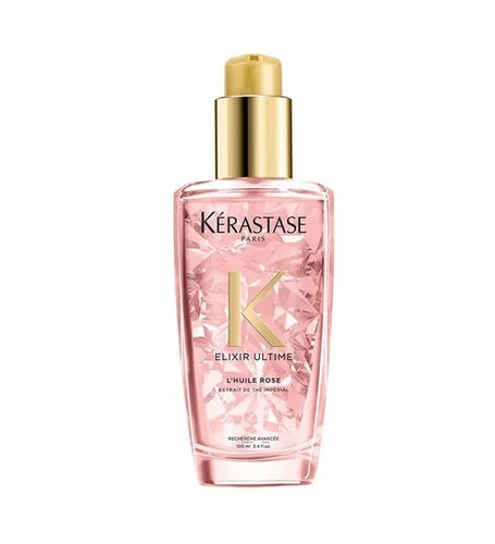 Kerastase - Kerastase Elixir Ultime L'huile Rose Boyalı Saçlar için Parlaklık Yağı 100 ml