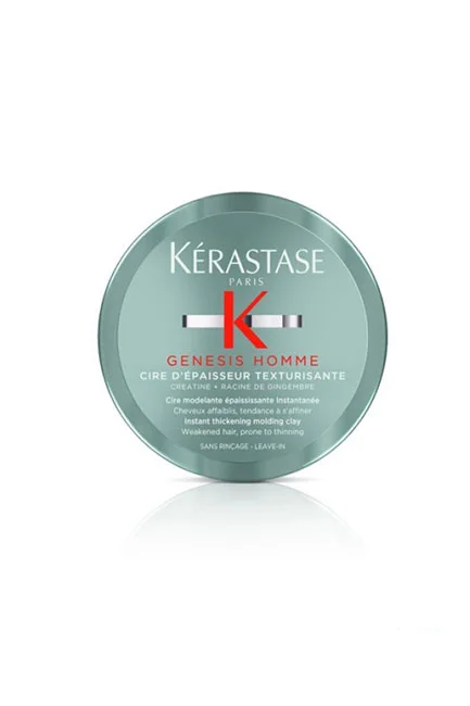 Kerastase - Kerastase Genesis Homme Cire d'Epaisseur Texturisante Şekillendirici Wax 75ml