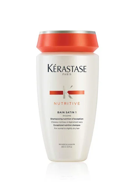 Kerastase - Kerastase Nutritive Bain Satin 1 Normal/Hafif Kuru Saçlar İçin Nem Veren Besleyici Şampuan 250ml