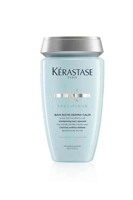 Kerastase - Kerastase Specifique Bain Riche Dermo-Calm Riche Kuru Saç Derisi için Hassasiyet Karşıtı Şampuan 250ml