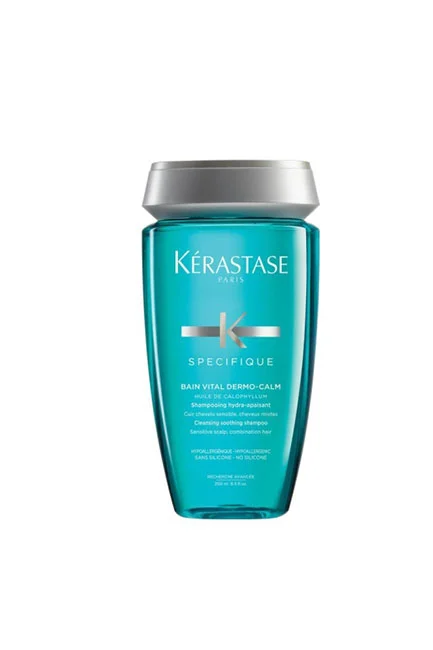 Kerastase - Kerastase Specifique Bain Vital Dermo-Calm Yağlı Saç Derisi için Hassasiyet Karşıtı Şampuan 250 ml 