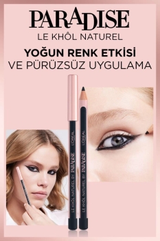 L'Oreal Paris - L'Oréal Paris Paradise Le Khol Göz Kalemi 102 Pure Espresso